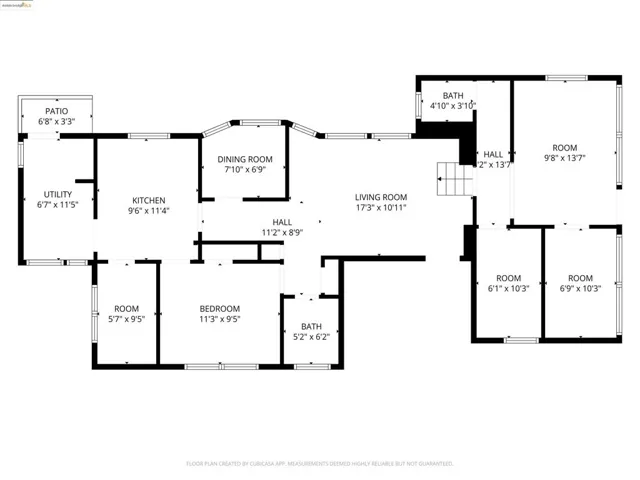 View of room layout
