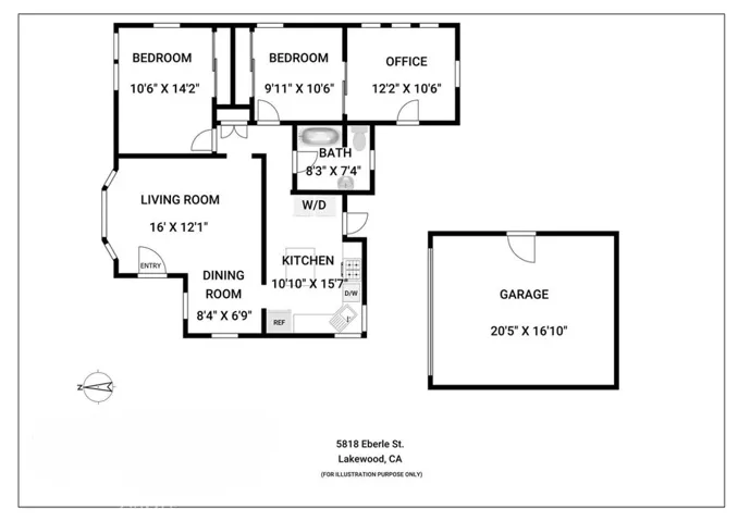 5818 Eberle, Lakewood, California 90713