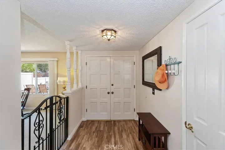 Entry way with gates for separation for animals and kids