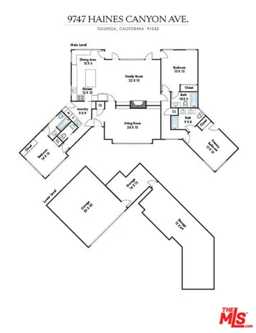 HUGE lower storage area