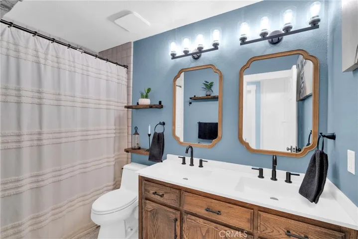 Hallway bathroom