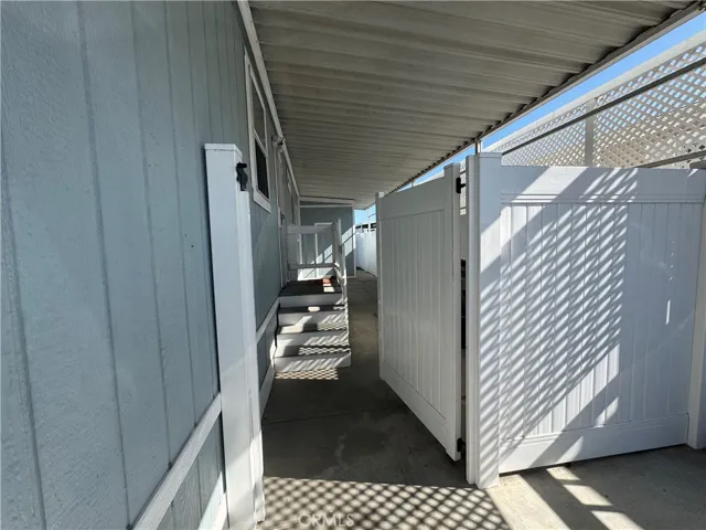 Long Covered Driveway