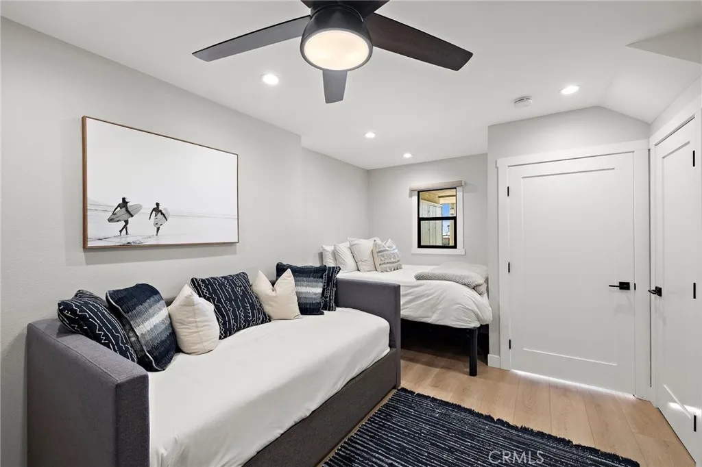Downstairs bedroom/laundry area