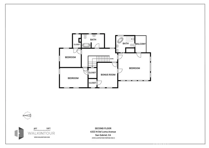 2nd Floor - Floor Plan