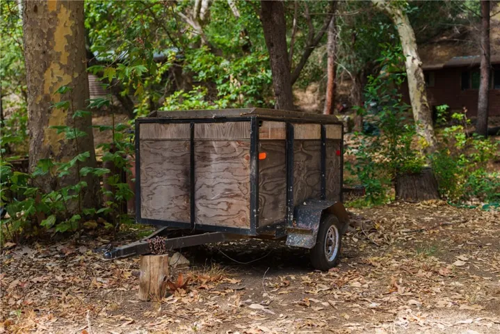 Utility Trailer comes with property.