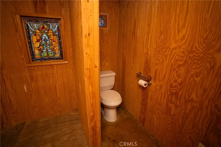 Primary 1/2 bath with room for tub/shower