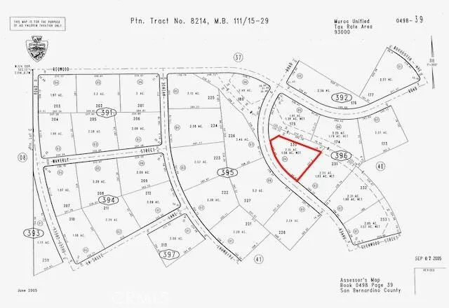 from plot map