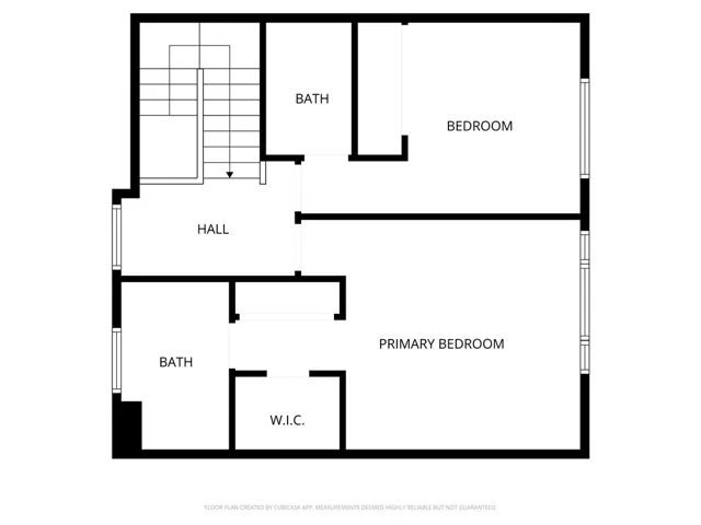 2nd Story Floor Plan