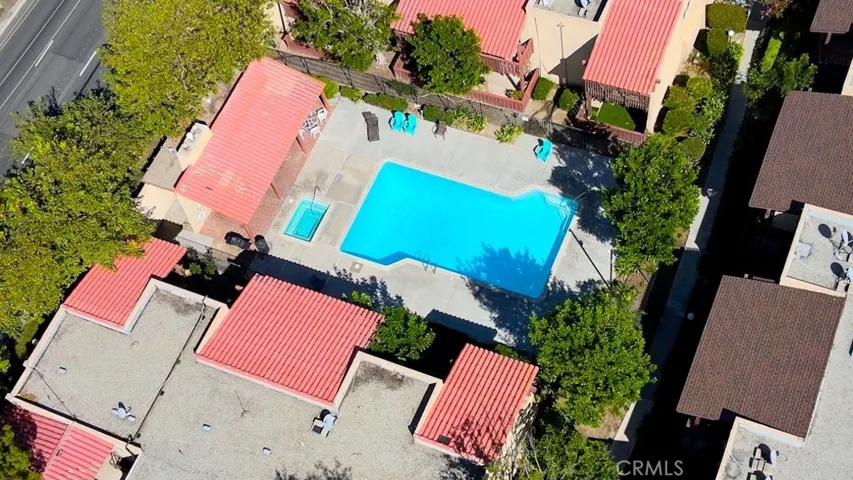 HOA Pool from above