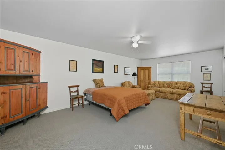 New carpeting in guest bedroom and office.