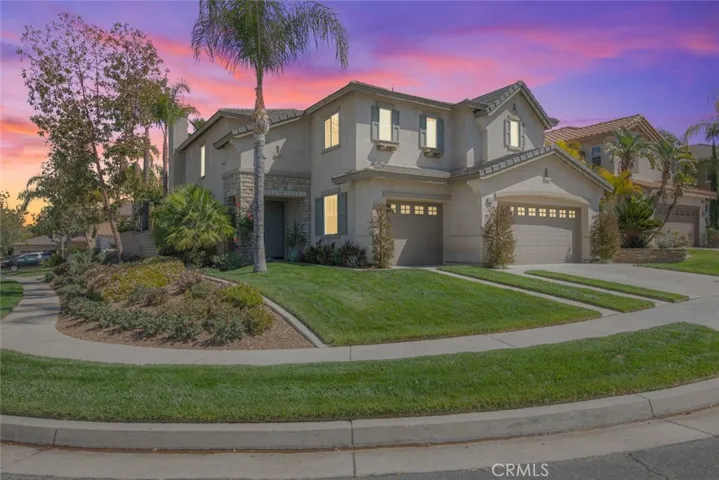 Charming corner lot with a beautifully maintained yard.
