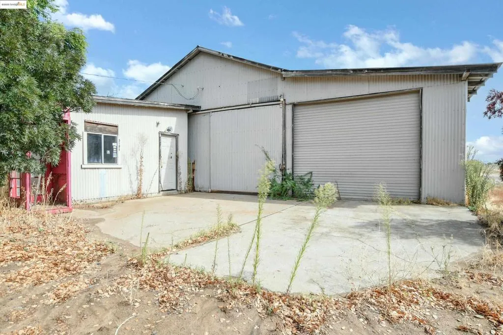 Rear view of property