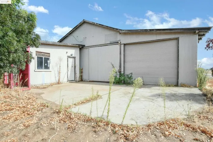 Rear view of property