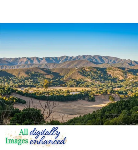 View from parcel side toward mountains and valley; not a representation of property boundary