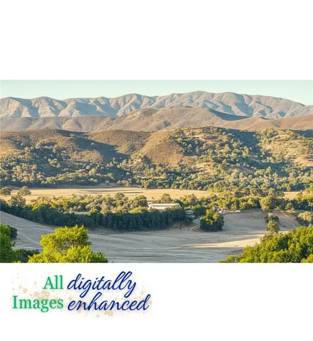 Second view from parcel side toward mountains and valley; not a representation of property boundary
