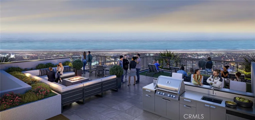Rooftop Deck. Images shown are artist rendering and not of actual unit. Final finishes may vary.