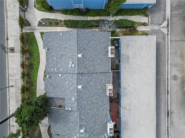 Birds Eye View of Main & Garage Buildings
