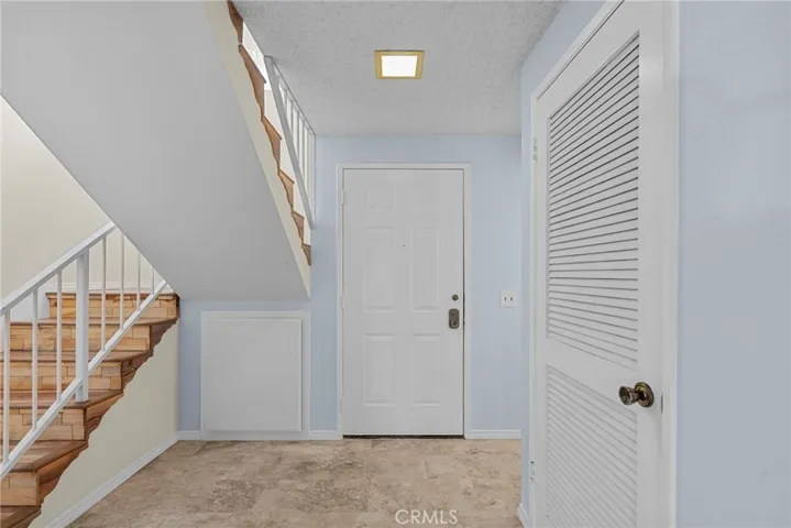 Stairs & Front entry door