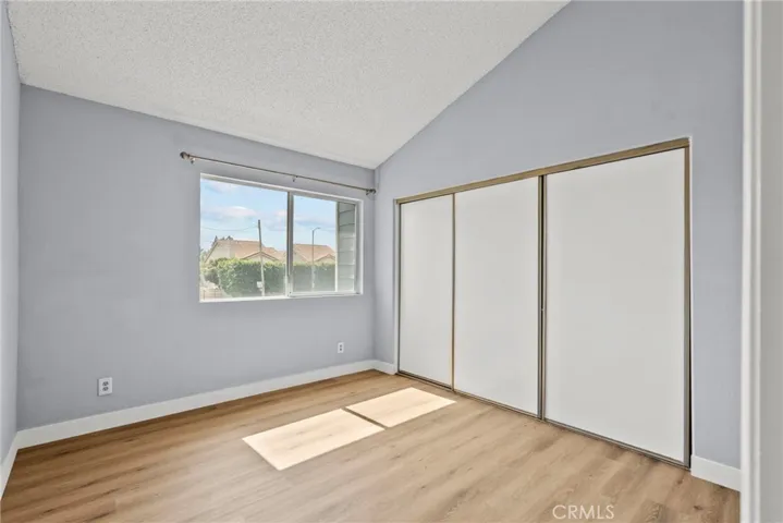secondary bedroom view from entryway