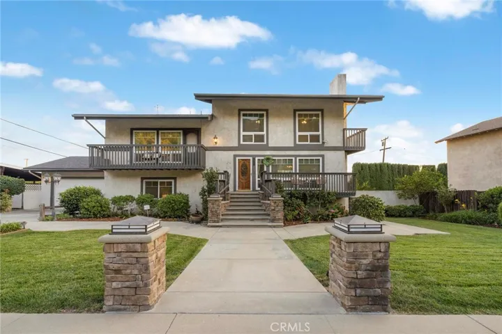 Great curb appeal with newly landscaped yard.