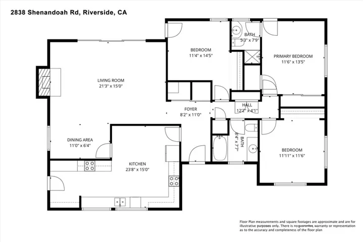 2838 Shenandoah Road, Riverside, California 92506