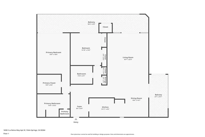 1630 S La Reina Way 3c, Palm Springs, California 92264