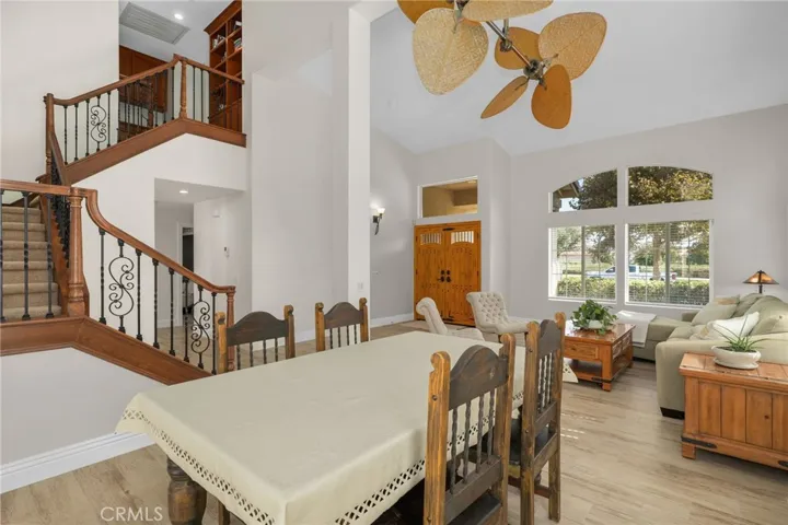 Formal living and dining room.