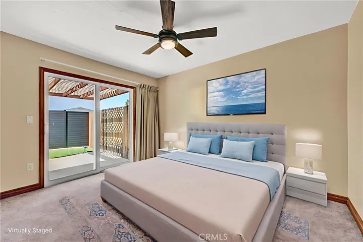 Downstairs Bedroom (virtually staged)