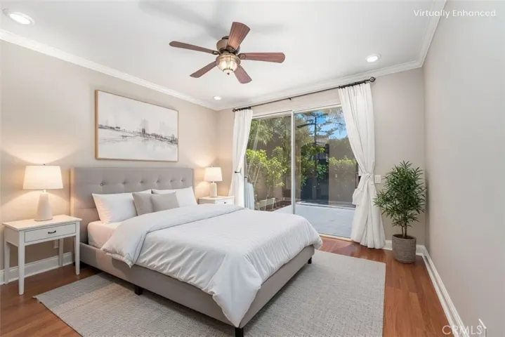 Master Bedroom Staged Virtually