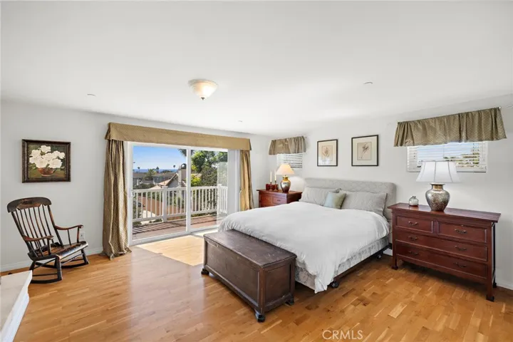 Primary Bedroom Suite with Ocean View Deck