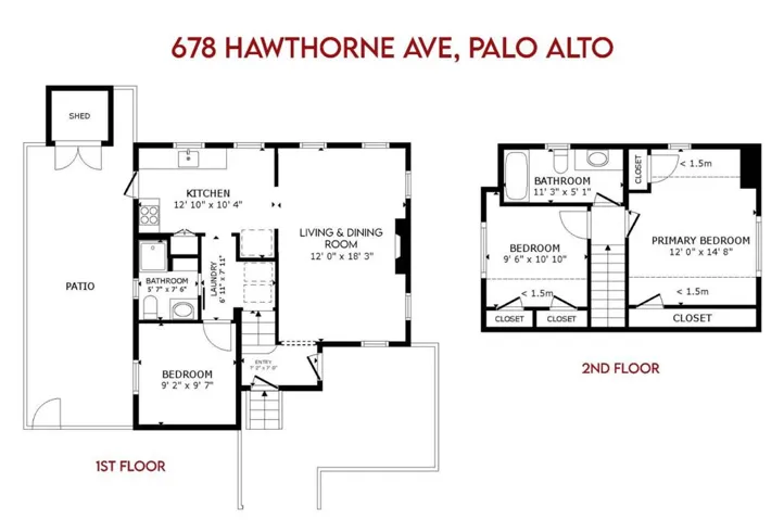 678 Hawthorne Avenue, Palo Alto, California 94301