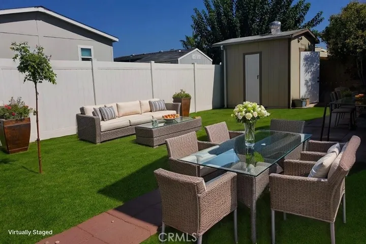 Backyard, Virtually staged for your convenience!