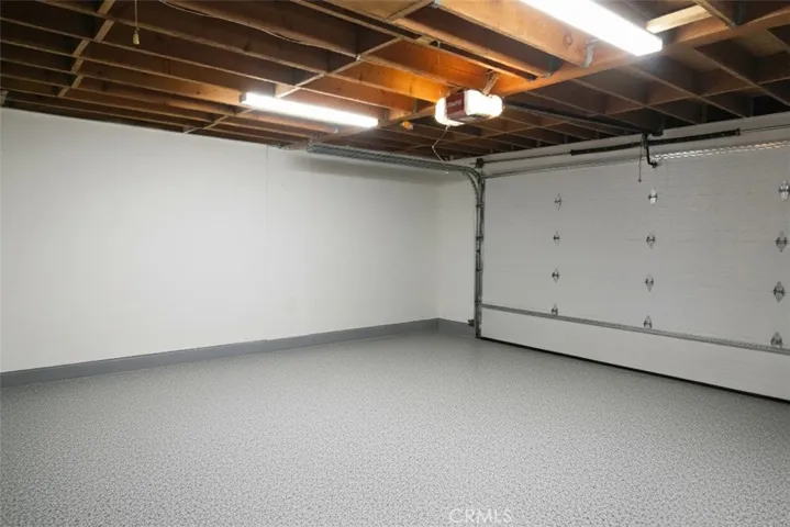 finished garage