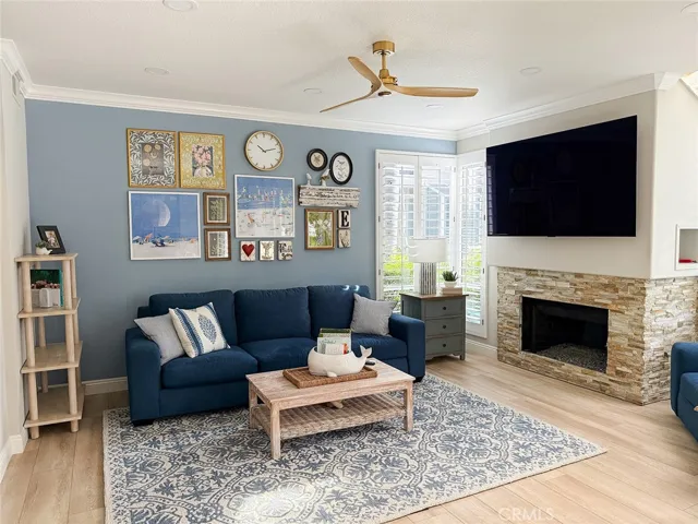 spacious living area