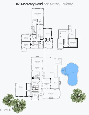 3121 Monterey Road, San Marino, California 91108