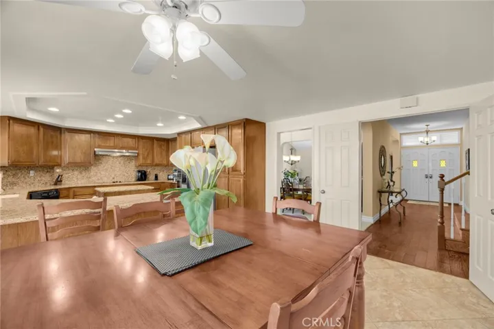 View of Kitchen & Eating Area