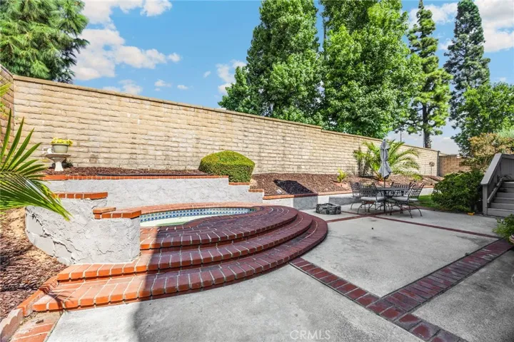 Spa in Backyard