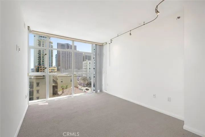 Spacious Mater bedroom with city views