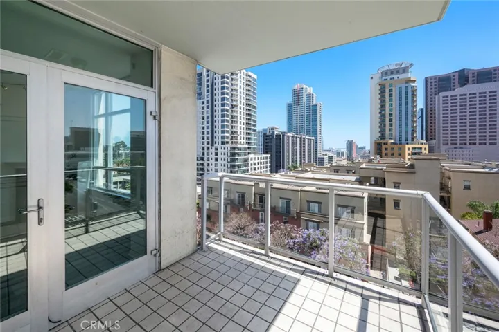 Balcony access from living area