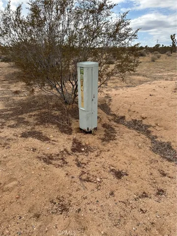 Phone Cable box at the SW intersection of the property