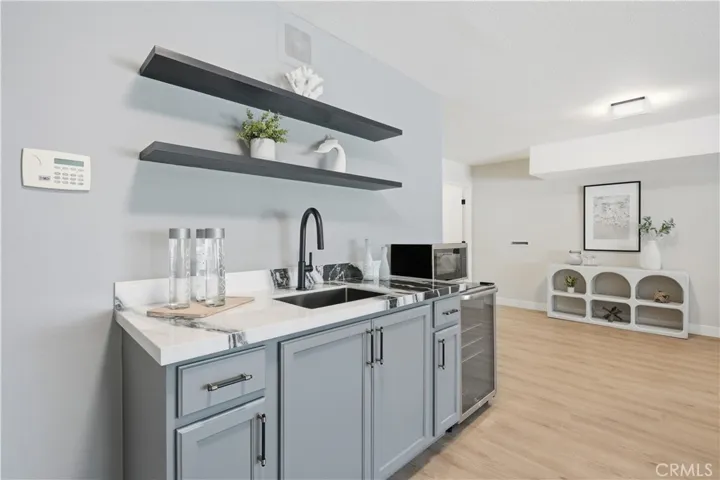 All new kitchenette in 1st floor guest quarters/family lounge/secondary living area