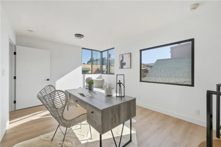 Office / flex space off primary bedroom, enjoy access to the kitchen down the spiral staircase