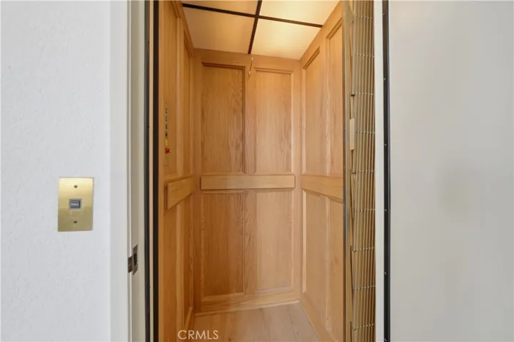 Elevator access to three levels