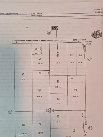 lot from assessor's map