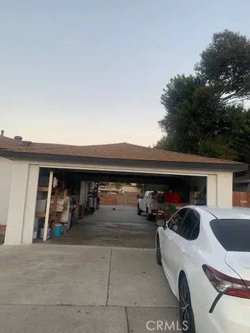 Garage entrance