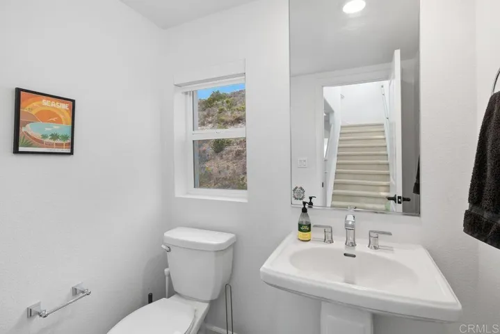Guest half bath.