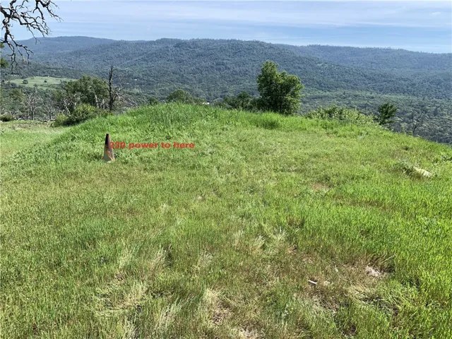 Solar panel pad with 220 power line.