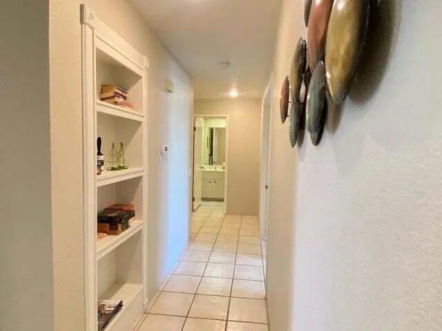 Hall to beds and bath