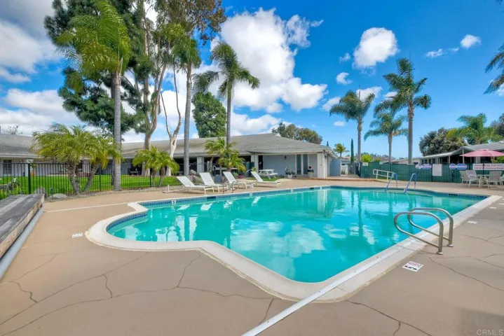 Heated year round. Water aerobics here several times per week!