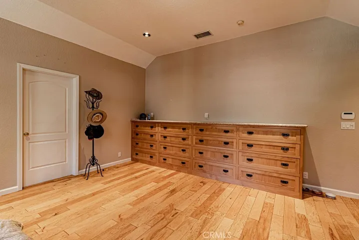 Master Bedroom built in cabinet with granite countertop